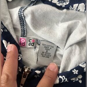 Womens flower print jacket